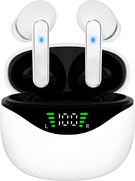 INF Draadloze Bluetooth 5.4 Oordopjes DP4 Wit
