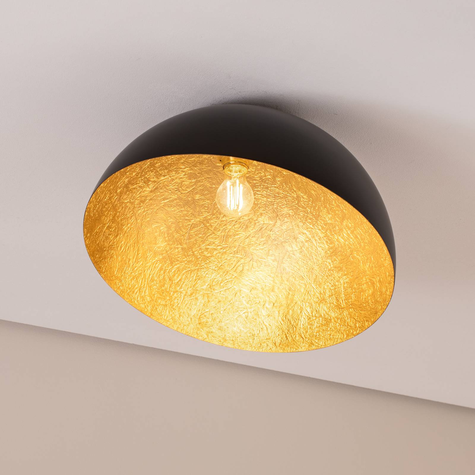 Deckenlampe Sfera SIGMA, dimmbar, schwarz, für Wohn- / Esszimmer, Metall, Modern, Deckenlampe