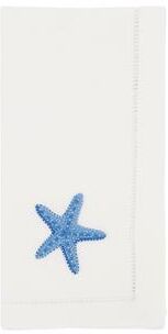 "Saro Lifestyle Embroidered Starfish Serenade Napkin (Set of 6) - 20""x20"""
