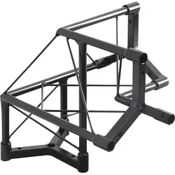 Showgear Metal Deco-20 Triangle - Corner down right - apex up 90° Corner