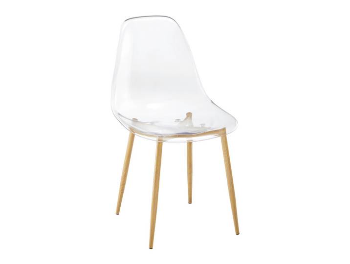 Stuhl Vinnie Transparent Kunststoff