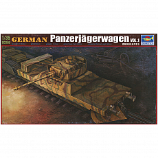 Trumpeter - Deutscher Panzerjägerwagen BP 44 - 1:35 - 206 Teile 307558