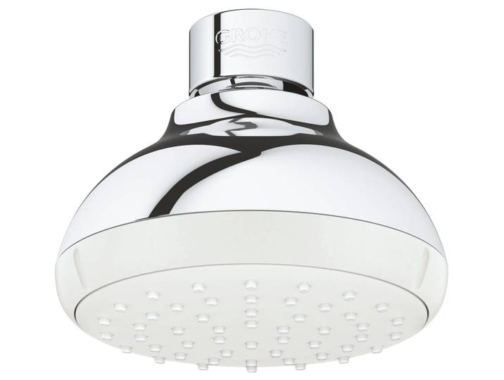 New Tempesta 100 Pomme de douche à 1 mode de pulvérisation, Chromé (26050001)