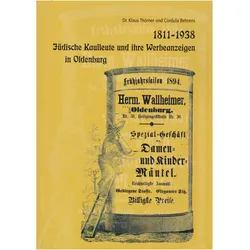 Jüdische Kaufleute und ihre Werbeanzeigen in Oldenburg, Fachbücher von Cordula Behrens, Klaus Thörner