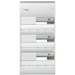 Hager, Verteilerschrank Zubehör, AP Verteiler 3r 39 Pole GD313G