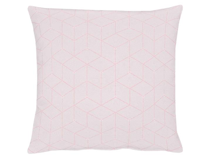 Dekokissen APELT 7901 Uni Fleck Gr. 1, rosa (rosé, gemustert unifarben), B:39cm L:39cm, Kunstfaser, Polyester, Dekokissen_Sitzkissen_Kissenhüllen, Dekokissen, Kissenhülle mit Füllung, 1 Stück