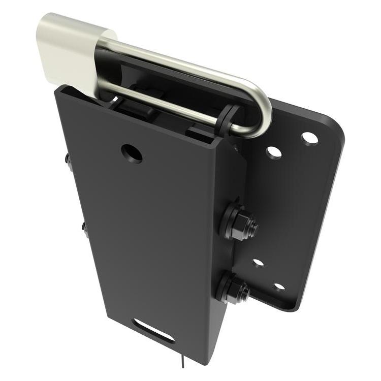 Multibrackets Wandhalter bis 32", Metall, schwarz, max 20 kg (Wand, 20 kg, 15" - 32") (1022)