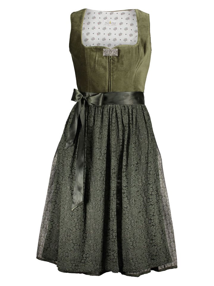 Almsach Dirndl in Oliv - 38