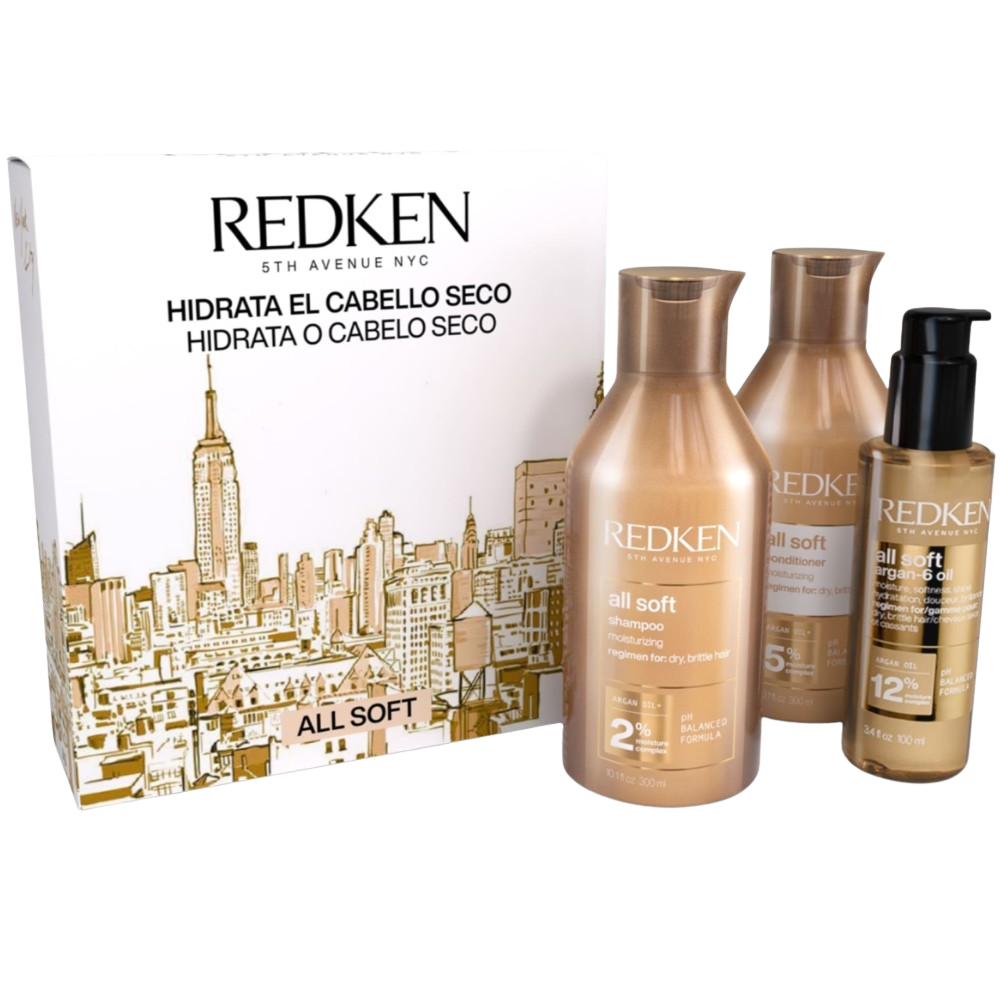 Redken All Soft Shampoo Dry, Brittle Hair