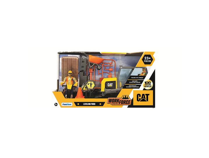 CAT - Workforce - Bulldozer 14cm + Figurines & Accessoires