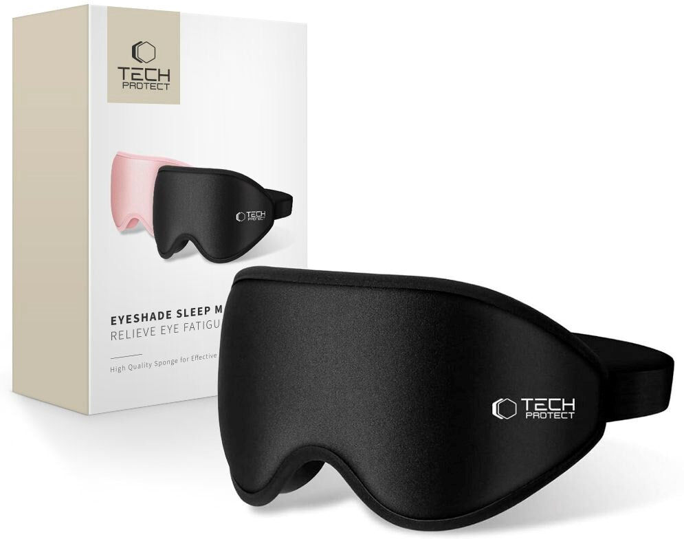 Tech-Protect Sovemaske - Sort