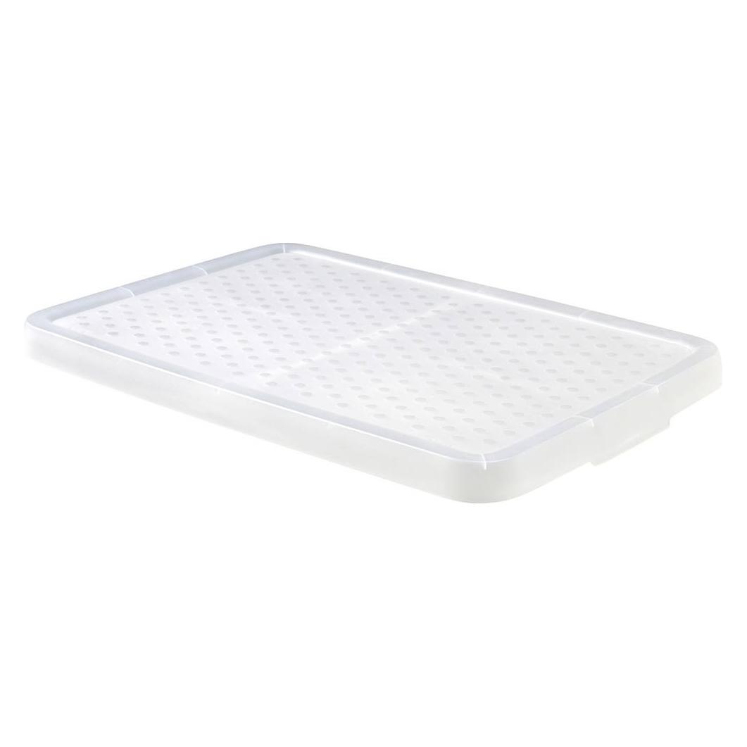 Curver 230303 Drehstapelbehälter ESSENTIALS Deckel für 45L Boxen Transparent (230303)