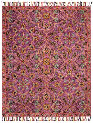 SAFAVIEH Handmade Blossom Penelope Modern Floral Wool Rug