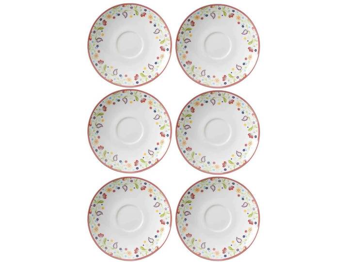KAFFEEUNTERTASSEN Shanti bunt ø 16.0 cm 6er Set