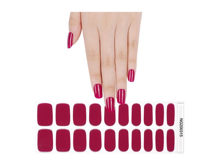 MeoMagic 14-142 Autocollants gels pour ongles - 20 pièces