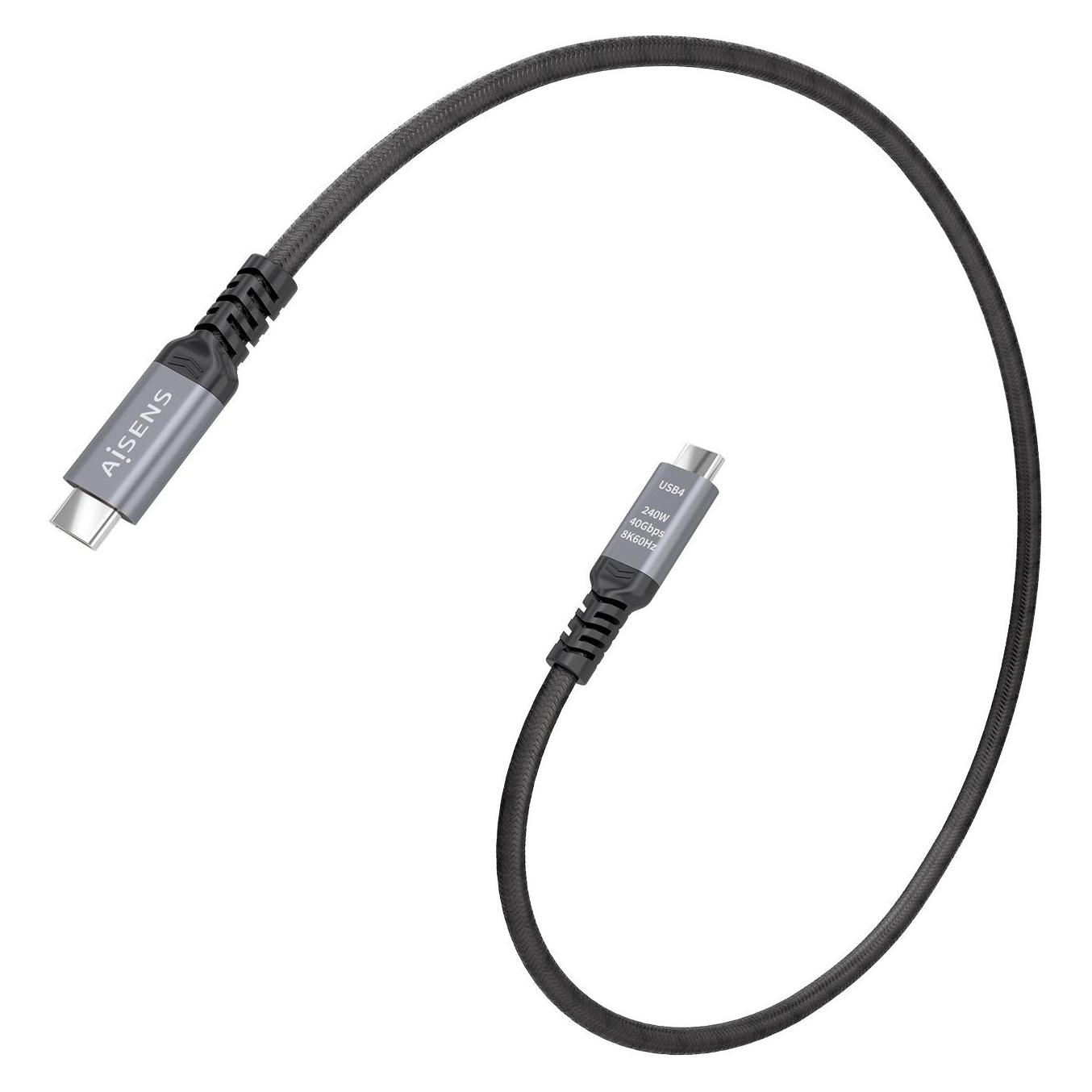 Aisens A156-0993 (0.50 m, USB 4, 240 W) (A156-0993)