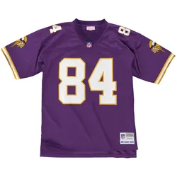 Mitchell & Ness, Herren, Sportshirt, NFL Legacy Jersey - Minnesota Vikings 1998 Randy Moss - XL (XL), Violett, XL