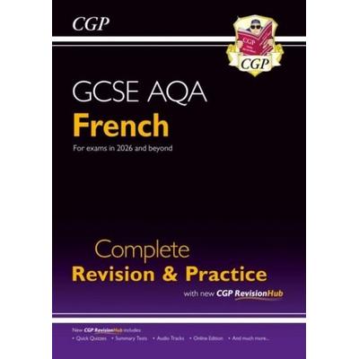 GCSE French AQA Complete Revision & Practice with CGP RevisionHub, Taschenbuch von Cgp Books, CGP Books, 978-1-83774-125-0