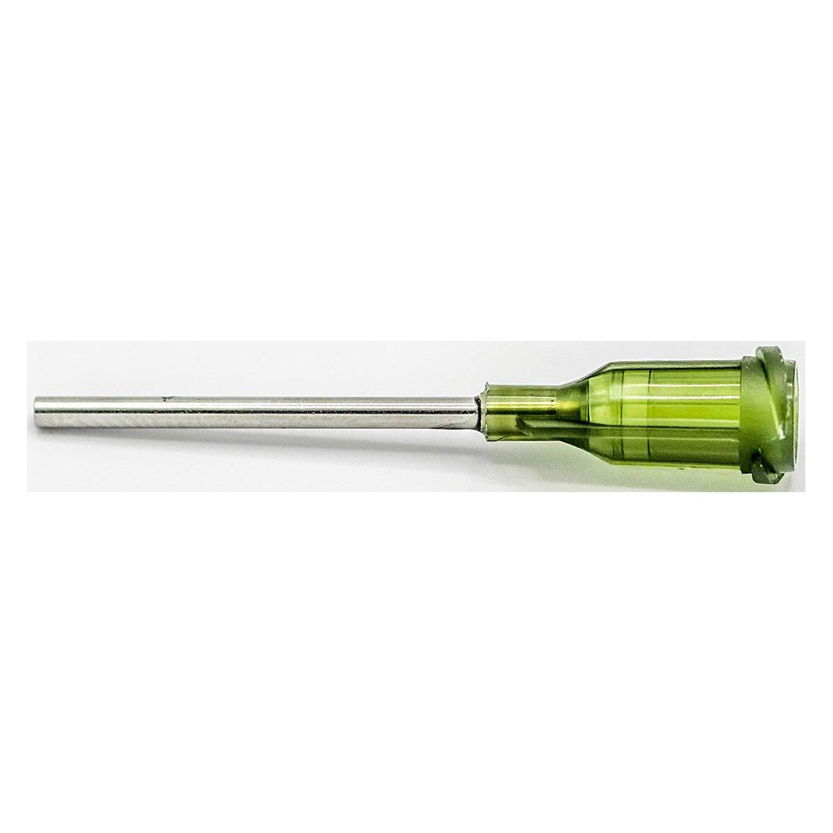 OKI Dosiernadel 1", gerade, Gauge 14, oliv, spitzenform: gerade (72704112)