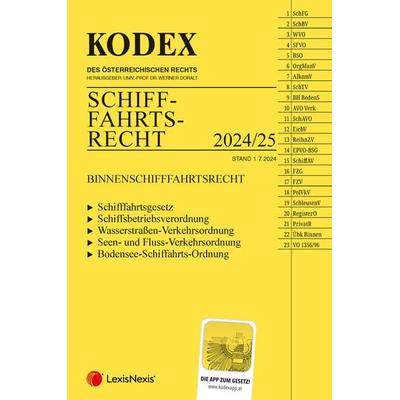 KODEX Schifffahrtsrecht 2024 - inkl. App, Taschenbuch von , LexisNexis Verlag ARD ORAC GmbH, 978-3-7007-8902-4