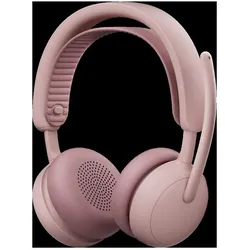 Logitech 981-001521, Kabellos, Rose (Kabelgebunden, Kabellos, USB-C, Microsoft Teams), Office Headset, Rosa