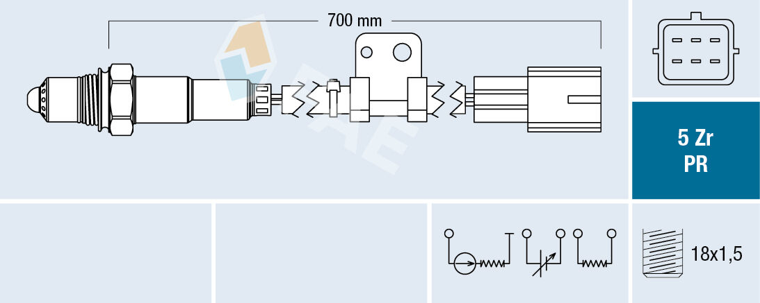 Fae Lambdasonde 75090 Für Mazda