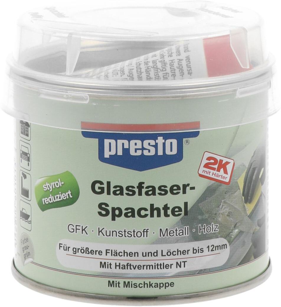 european aerosols presto Glasfaser-Spachtel, 250 g