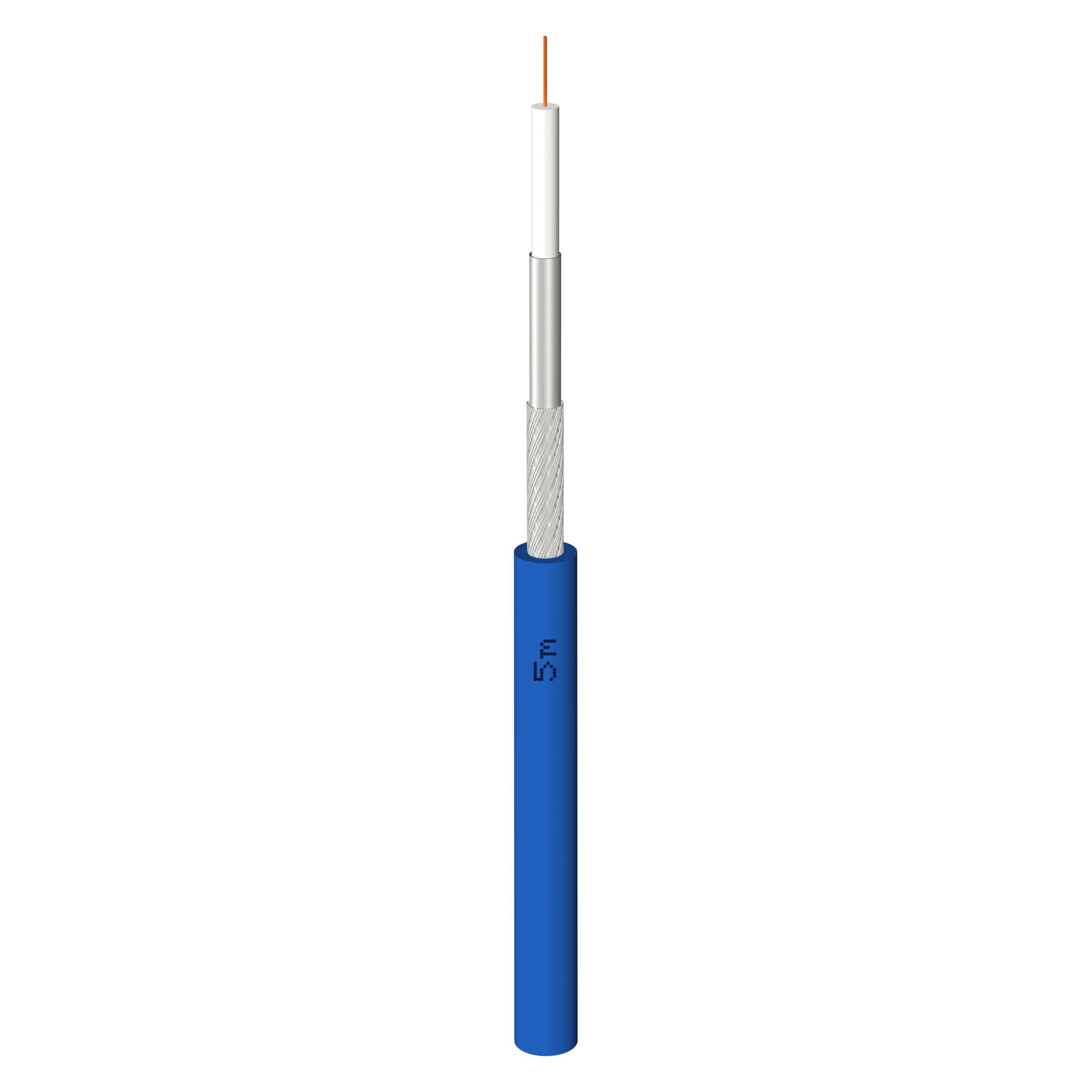 Megasat 100204 hochflexibles Koaxial Kabel blau (75 dB, SAT Kabel) (100204)