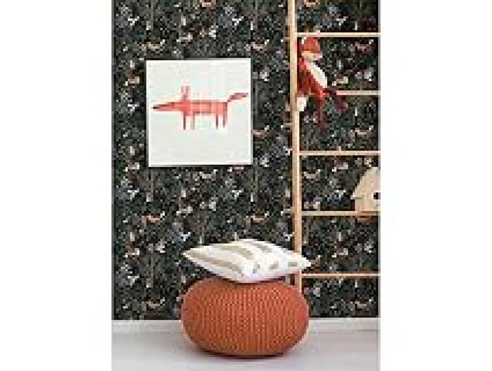 RoomMates RMK12558PLW Clara Jean Folklore Forest Noir
