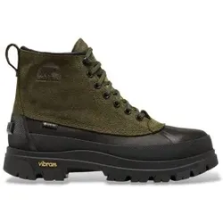 Sorel für Herren. 2138671355 Daystorm Horizon GTX Stiefel grün, schwarz (43), Leder, Wohnung, Schnürsenkel, Lässig