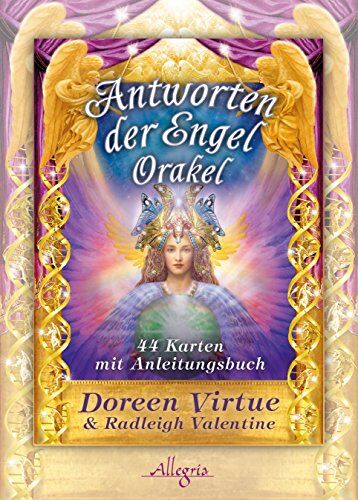Doreen Virtue - Antworten der Engel-Orakel: 44 Orakelkarten mit Anleitungsbuch - Preis vom 09.10.2026 07:28:09 h