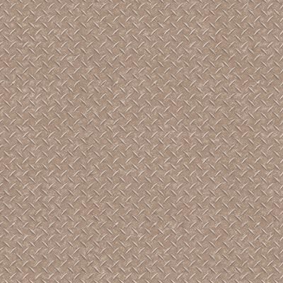 Galerie Wallcoverings Nostalgie Collection Diamond Plate Non-woven Metallic Wallpaper Roll