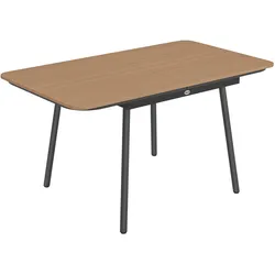 GARTENTISCH rechteckig 140/80/75 cm Teak