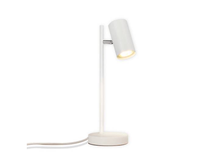 Nettlife Tischleuchte Nathanson, Weiß, Metall, Gu10, 13x35x12 cm, Lampen & Leuchten, Innenbeleuchtung, Tischlampen