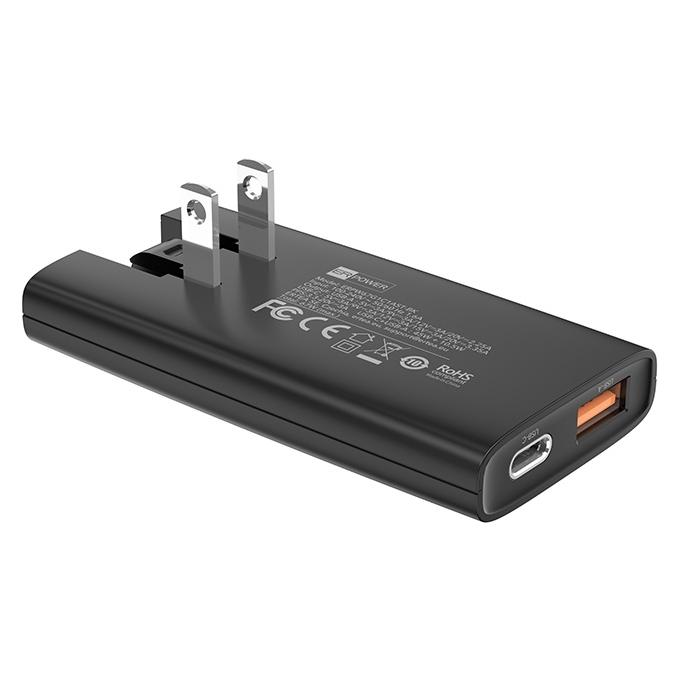 ER Case ER POWER Duales Reise-Slim-Ladegerät 67W - USB-C/USB-A (67 W, 2 Ports) (54105225)