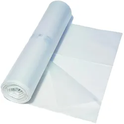 WBV Müllbeutel 70 Liter, 16 my, HDPE, transparent (1 Rolle = 50 Stück)