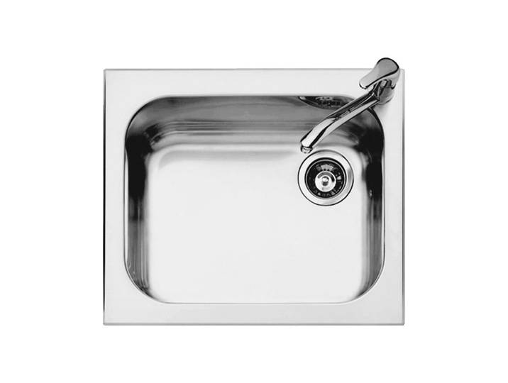BARAZZA évier SELECT 1IS6060/1 (Inox - Acier)