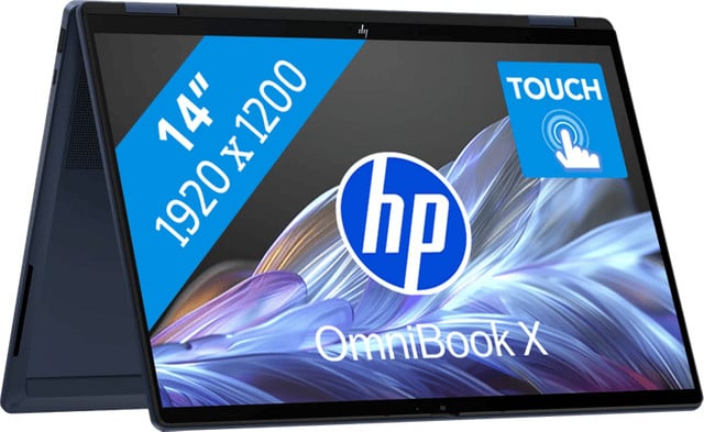 HP OmniBook X Flip NG AI PC 14-kc0950ndx 2-in-1 Convertible Multimedia Laptop met Windows