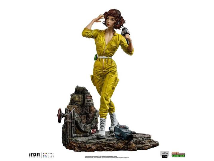 Iron Studios Merchandise-Figur Teenage Mutant Ninja Turtles - April O'Neal - BDS Art Scale 1/10