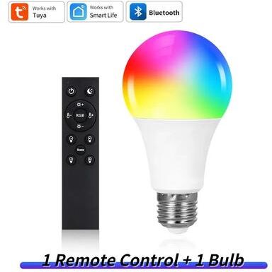 Uplifted Goods Smart LED Light Bulb 1 Bulb 1 Remote
