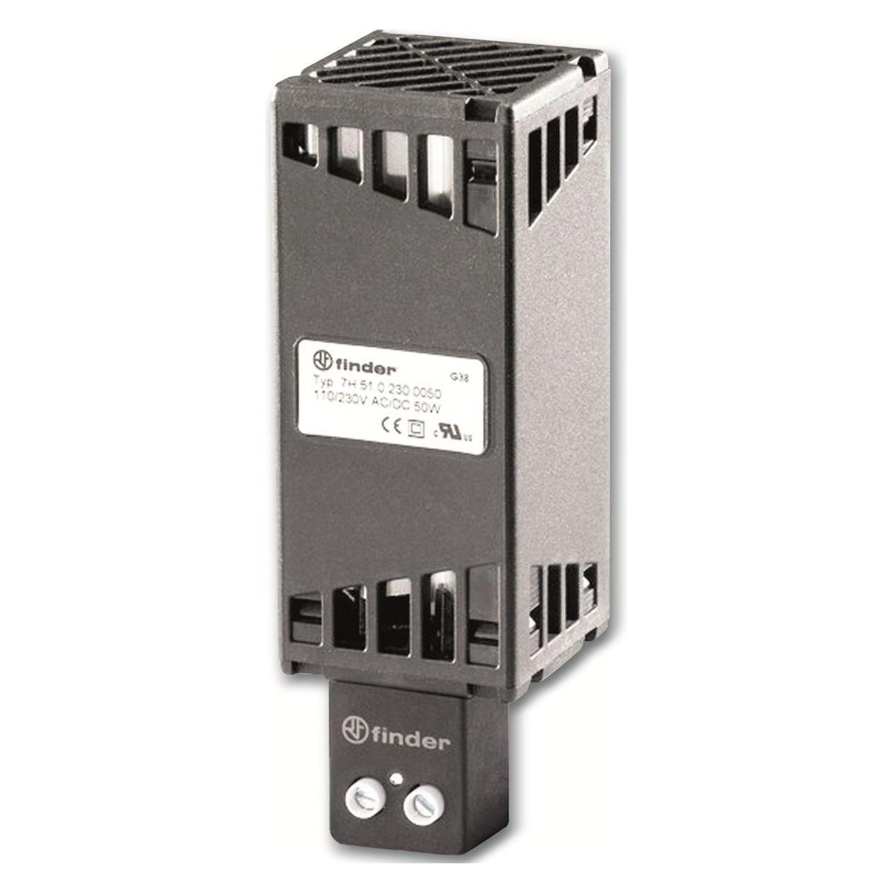 Finder Panel heater, 50W, 110-230VAC/DC supply (7H.51.0.230.0050)