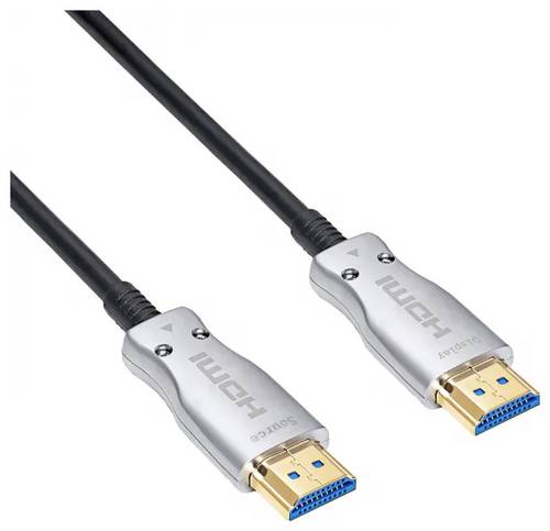Akyga Anschlusskabel HDMI-A Stecker 40m Schwarz AK-HD-400L HDMI-Kabel