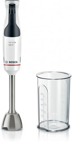 Bosch Série 4 Mixeur plongeant ErgoMaster 600 W Blanc MSM4W210