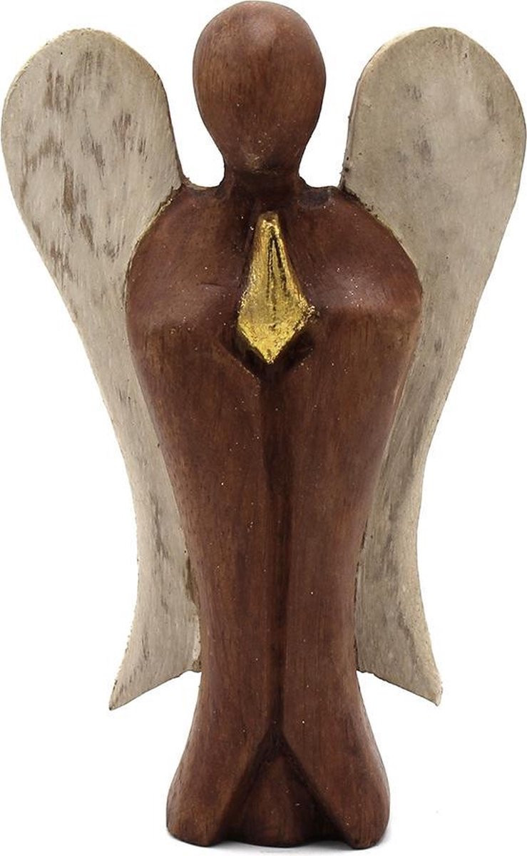 Joy of Balance Hati-Hati Engel Beeldje Liefde Hoogte: 15 cm