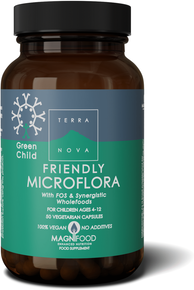 TerraNova Suplemento Microflora Criança Green Friendly 50 cápsulas
