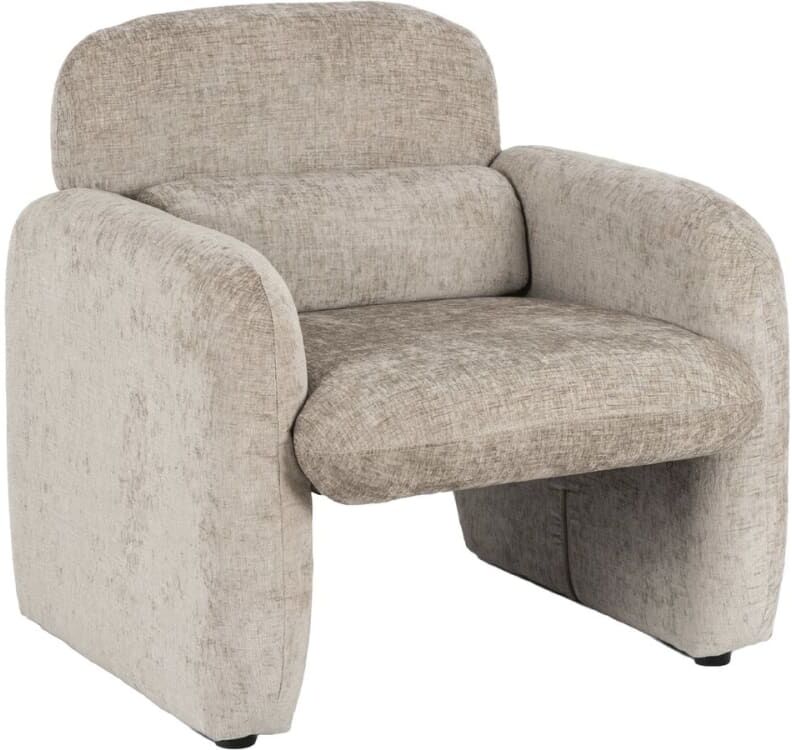 Habitat & Jardin Fauteuil en Beige 78x77x79cm
