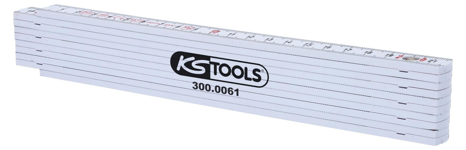 KS Tools 300.0061 kunststof meetlint geel 2 meter