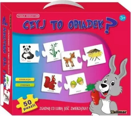 Abino Educatieve puzzel Wie heeft dit lekkers? 48 stukjes