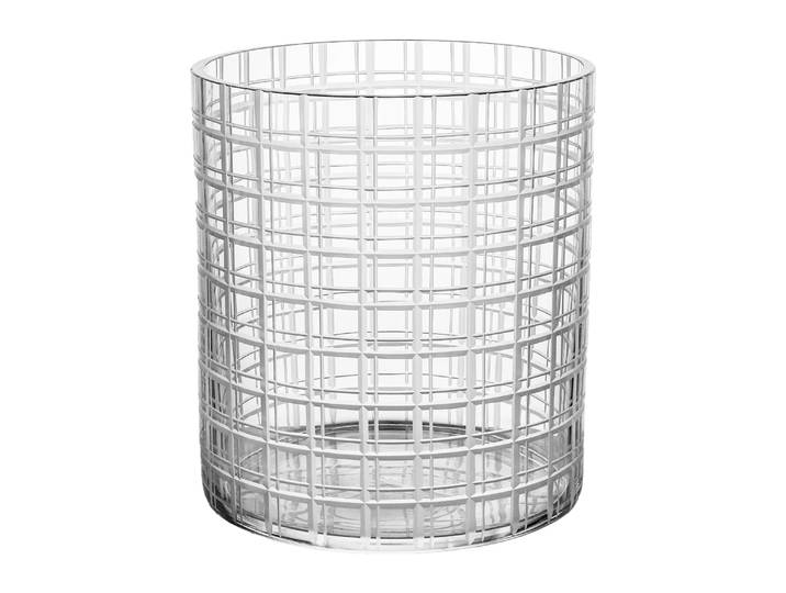 Orrefors Vase Cut in number 20 cm Motif quadrillé