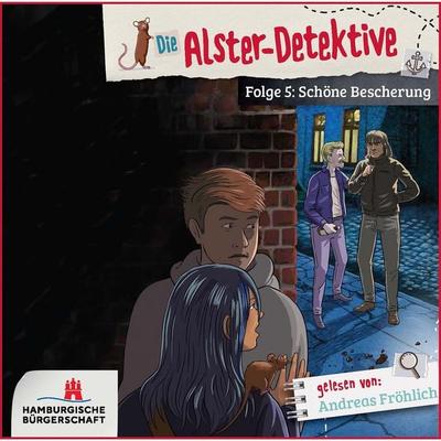 Alster-Detektive Folge 5 - Schöne Bescherung (Hörbuch ungekürzt) - Katrin Wiegand,Kai Schwind, Audio, 9783911421119